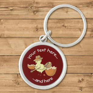 Osterkick mit Bouzouki Schlüsselanhänger