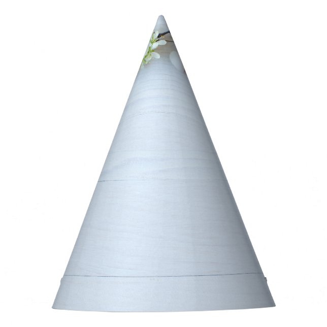 Osterkirschmuck: Gelbe Eier. Partyhütchen (Vorderseite)