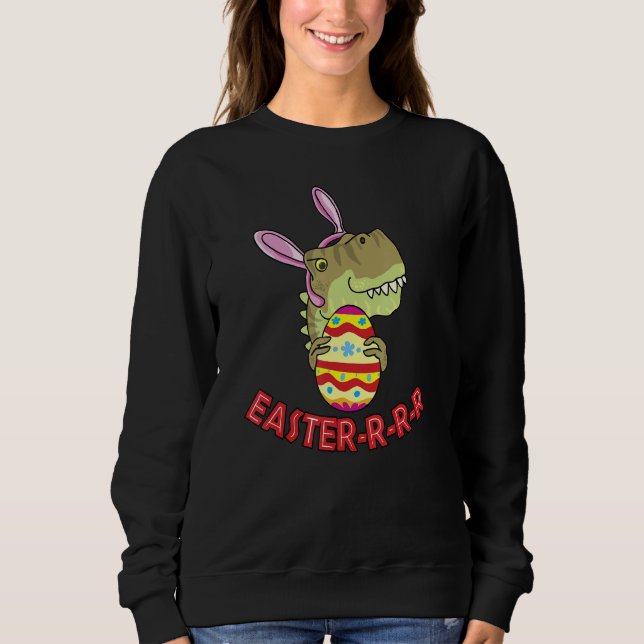 Osterkorb Rex Osterkorb Hülsen Kinder Niedlich B Sweatshirt (Vorderseite)