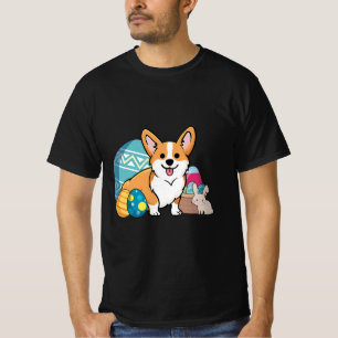 Osterkorgi Hund Niedlicher Cartoon Osternägel, B T-Shirt