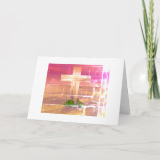 Osterkreuz 1 feiertagskarte