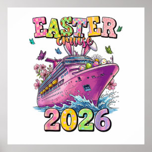 Osterkreuzfahrt 2026 Familienurlaub Frühlingsferie Poster