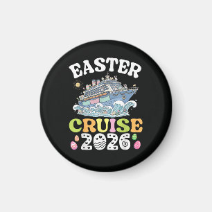 Osterkreuzfahrt 2026 Urlaub Häschen Schiff Frühlin Magnet