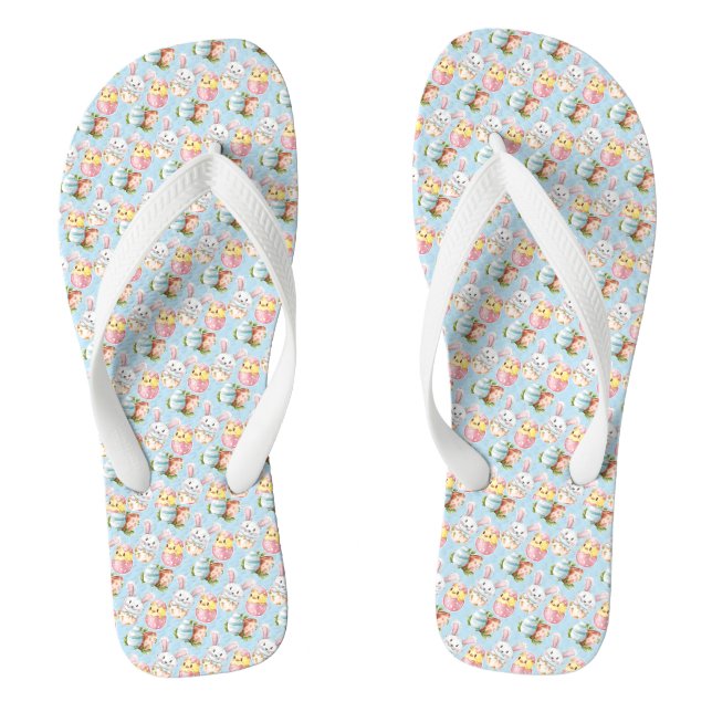 Osterkritter Flip Flops (Fußbett)