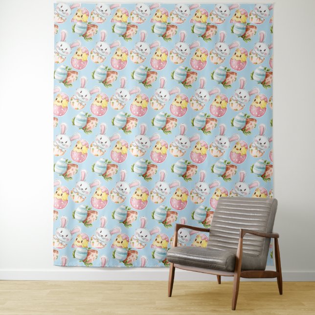 Osterkritterband Wandteppich (Beispiel)