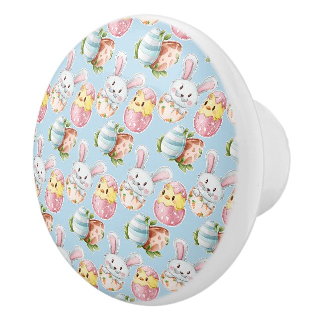 Osterkritterknob Keramikknauf (Rechts)