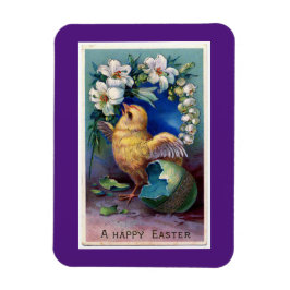 Osterküken aus gefärbtem Eier Magnet