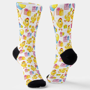 Osterküken-Geburtstagsfeier Socken