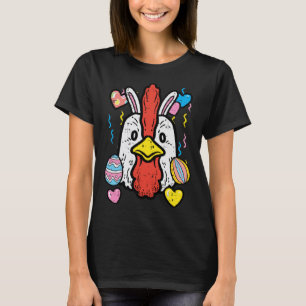 Osterküken-Gesicht Frühling Frauen Mädchen Kinder T-Shirt