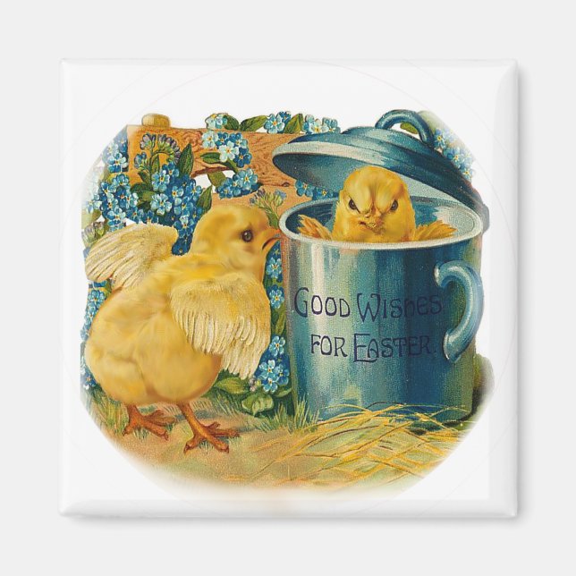 Osterküken im Spiel Magnet (Vorne)