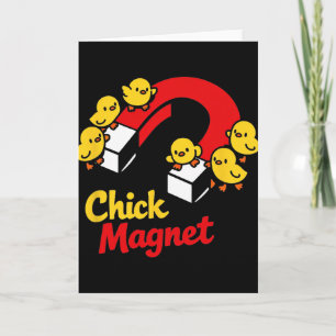 Osterküken-Magnet Lustiger Hühnerwitz Grafik _1 Karte