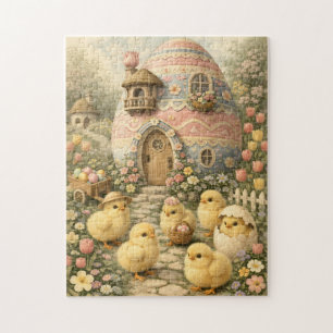 Osterküken Ostern Puzzle