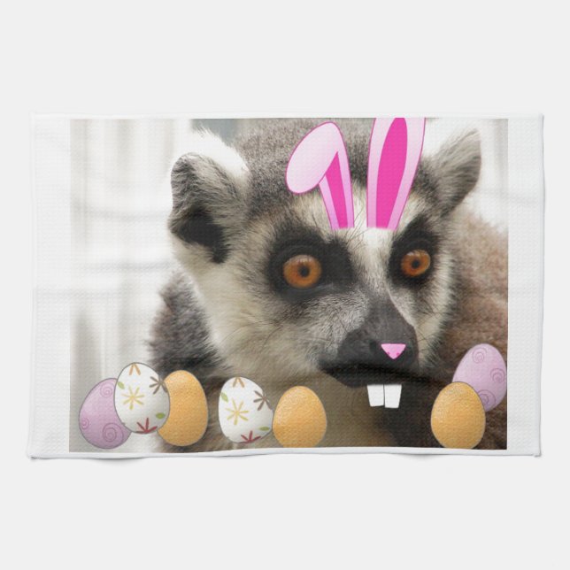 Osterlemur Handtuch (Horizontal)