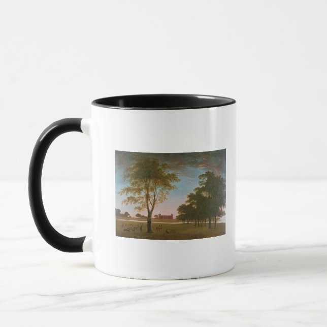 Osterley Haus und Park am Abend Tasse (Links)