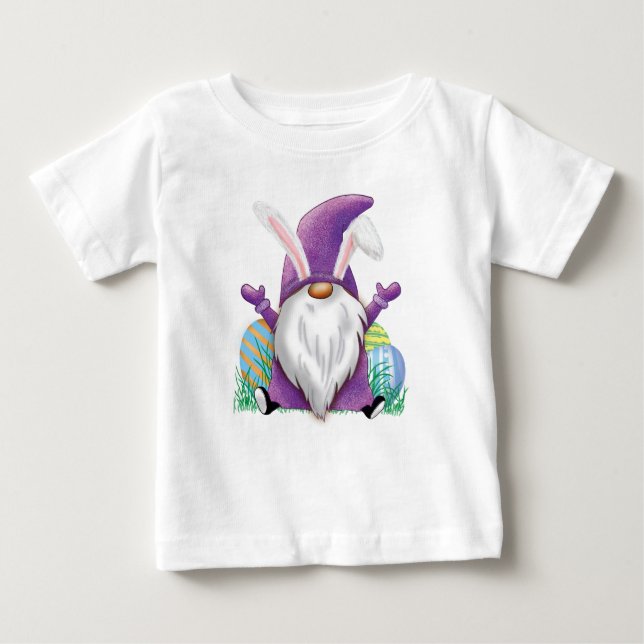 OsterLila Gnome Baby T-shirt (Vorderseite)