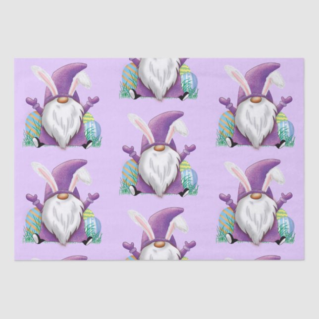 OsterLila Gnome Seidenpapier (Vorderseite)