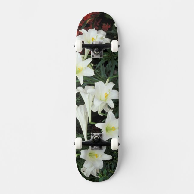 Osterlilie (Lilium regale) Skateboard (Vorderseite)