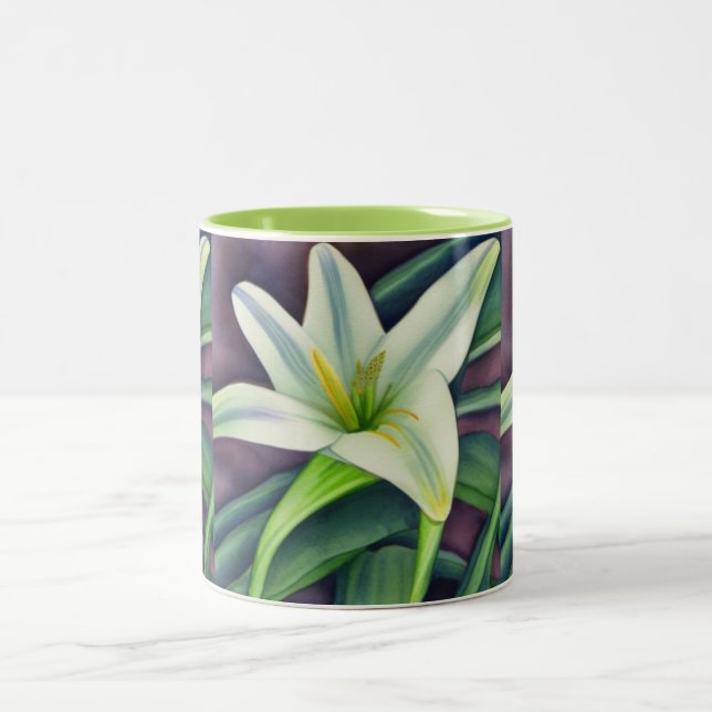 Osterlilie Zweifarbige Tasse (Mittel)