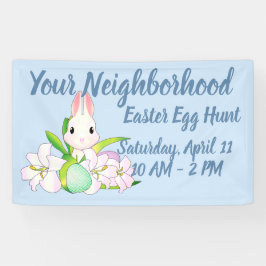 Osterlilies & Sweet Bunnies Banner