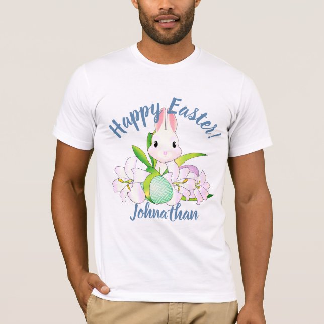 Osterlilies & Sweet Bunnies T-Shirt (Vorderseite)