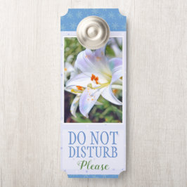 Osterlilililie ド Doorknob Sign ア ブ ノ Türanhänger