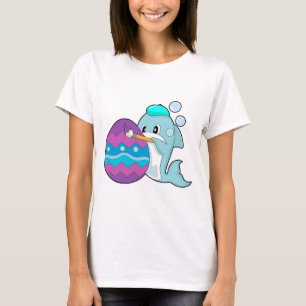 Ostermalerei mit Delfin T-Shirt