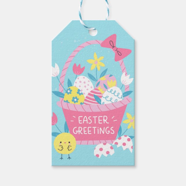 Ostermarken - besondere geschenkanhänger (Vorderseite)