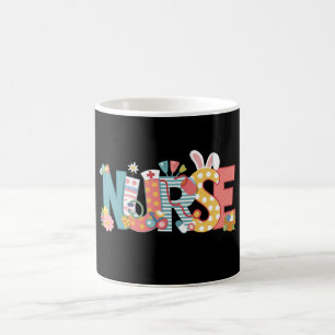 Ostermedizin Schwester Stethoskop Hase Kaninchen E Kaffeetasse