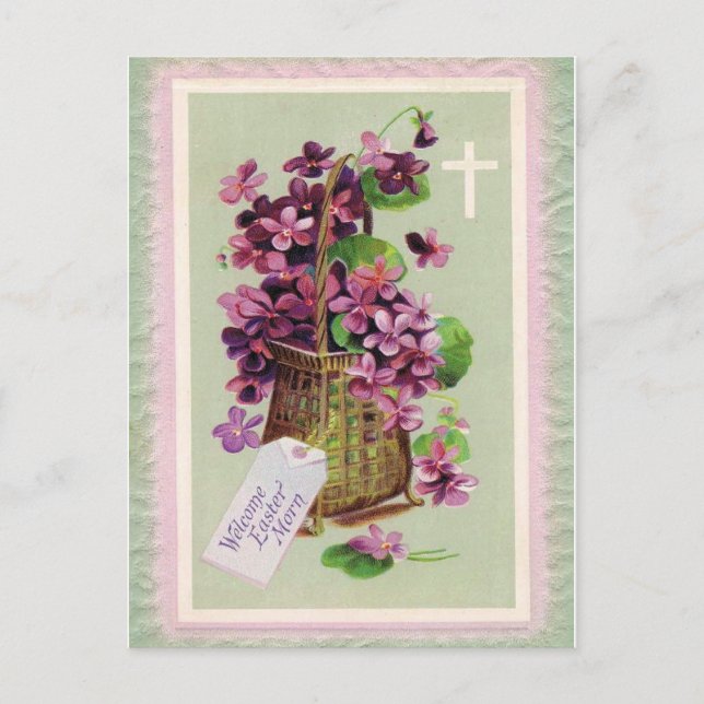 Ostermorn Feiertagspostkarte (Vorderseite)