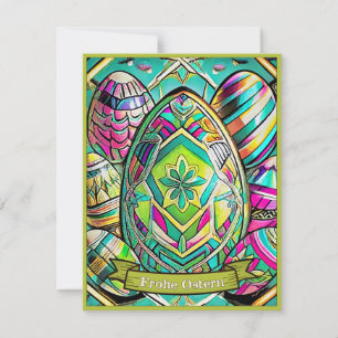 Ostermotiv-Cartoon mit Ostereier 13553