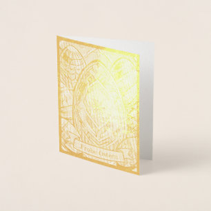 Ostermotiv-Cartoon mit Ostereier 13553 Folienkarte