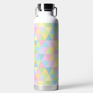 OSTERMOTIV-PASTELLFARBENE DREIECKE TRINKFLASCHE
