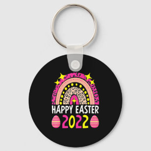 Ostern 2022 Regenbogen süß frohe Ostern 2022 Fraue Schlüsselanhänger