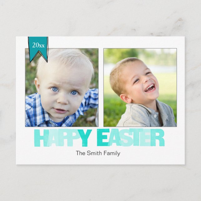 Ostern 2 Fotopostkarten Feiertagspostkarte