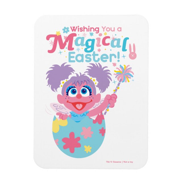 Ostern Abby Cadabby Magnet (Vertikal)