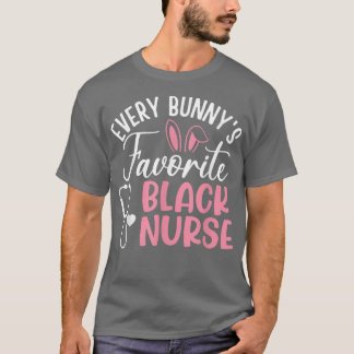 Ostern Afrikas Lieblingsschwarze Krankenschwester T-Shirt