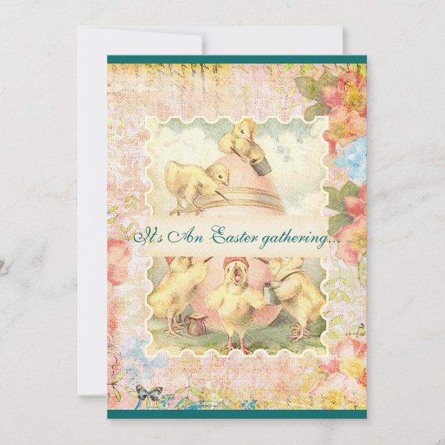 Ostern-Ansammlungs-Einladung Einladung (Vorderseite)