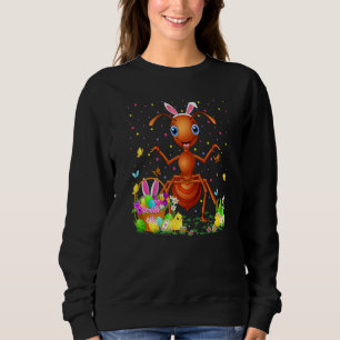 Ostern Ant Bunny Egg Jagen Ant Ostern Sonntag Sweatshirt