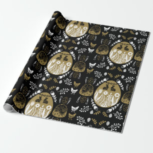 Ostern April Weihnachtsgeschenk Geschenkpapier