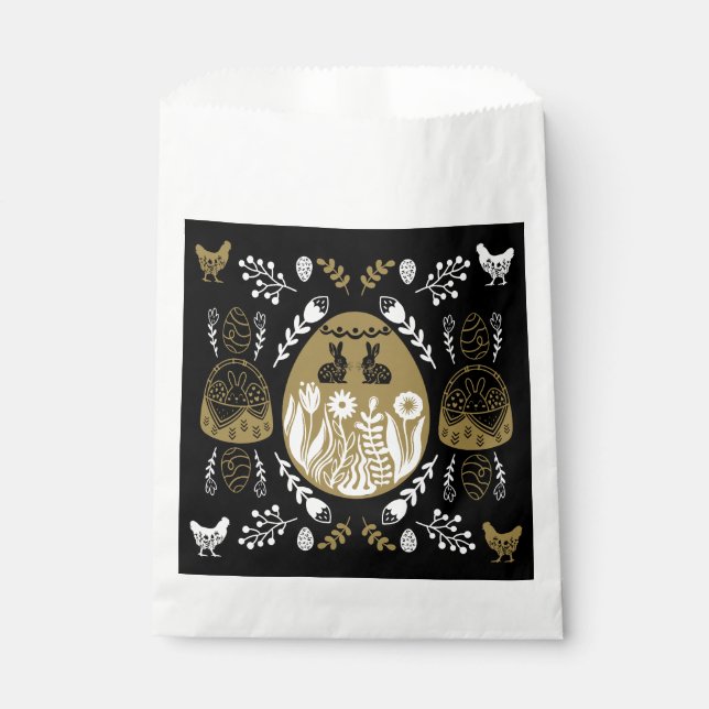 Ostern April Weihnachtsgeschenk Geschenktütchen (Vorderseite)