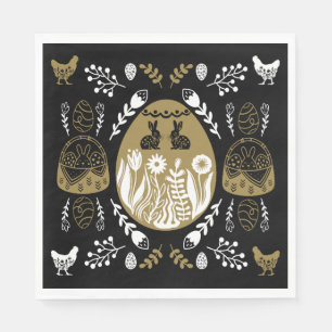 Ostern April Weihnachtsgeschenk Serviette