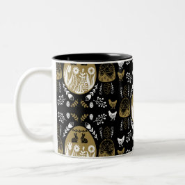 Ostern April Weihnachtsgeschenk Zweifarbige Tasse