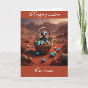 Ostern auf dem Mars Karte