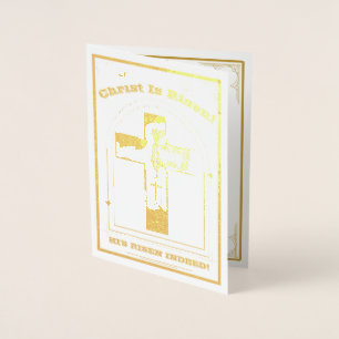 Ostern, Auferstehung Christi, Christus ist auferst Folienkarte