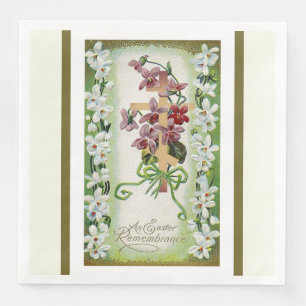 Ostern-Auferstehung Pascha byzantinische QuerBlume Serviette