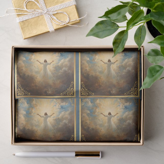 Ostern Auferstehung Religion Seidenpapier (Geschenk)