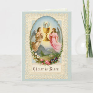 Ostern Auferstehungsengel Jesus Katholisch Feiertagskarte