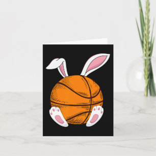 Ostern Basketball Rabbit Bunny Happy Ostertag 2 Karte