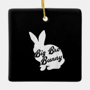 Ostern bis Großbro Bunny Gift für Bruder Keramikornament