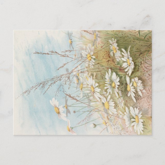 "Ostern bringt den knospenden Frühling"  Postkarte (Vorderseite)